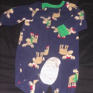 12M zip-up pajama